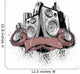 Sound City Musical Wall Decal