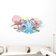 Pop Sound Music Wall Decal