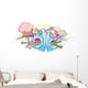Pop Sound Music Wall Decal