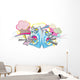 Pop Sound Music Wall Decal