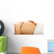 Pregnant woman massagin her belly Wall Decal