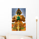 Warrior Statue Bangkok Grand Wall Decal