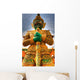 Warrior Statue Bangkok Grand Wall Decal