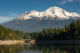 Mt Shasta Reflection Mountain Lake Modest Bridge California Wall Decal