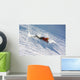 Skier fell during the descent Wall Decal