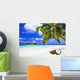 Vacation Tropical Island Scene Wall Decal