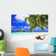 Vacation Tropical Island Scene Wall Decal