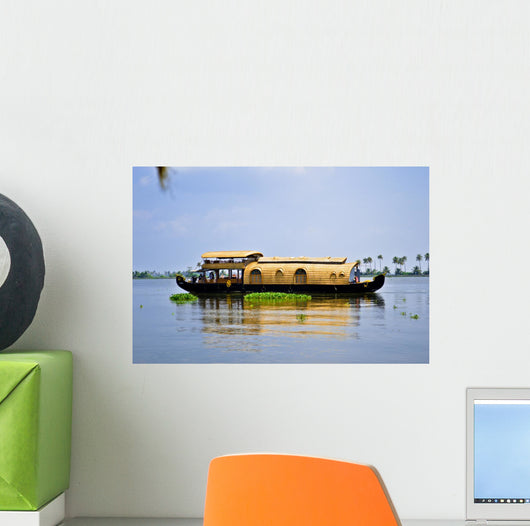 house boat Wall Decal