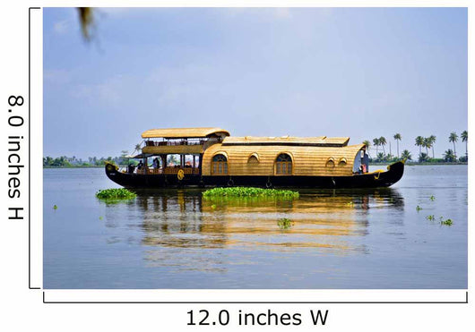 house boat Wall Decal