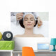 Woman receiving spa treatment  Wall Decal