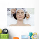 Woman receiving spa treatment  Wall Decal