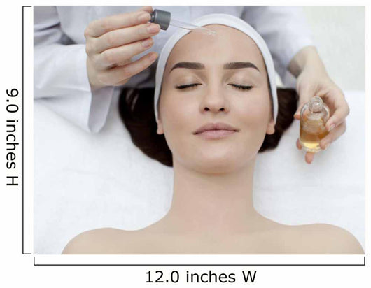 Woman receiving spa treatment  Wall Decal