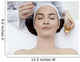 Woman receiving spa treatment  Wall Decal