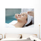 Woman receiving spa treatment  Wall Decal