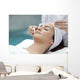 Woman receiving spa treatment  Wall Decal