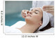 Woman receiving spa treatment  Wall Decal