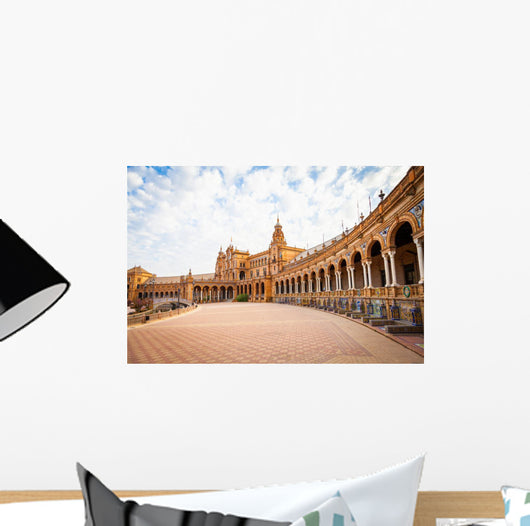 Seville Spain Square Wall Decal