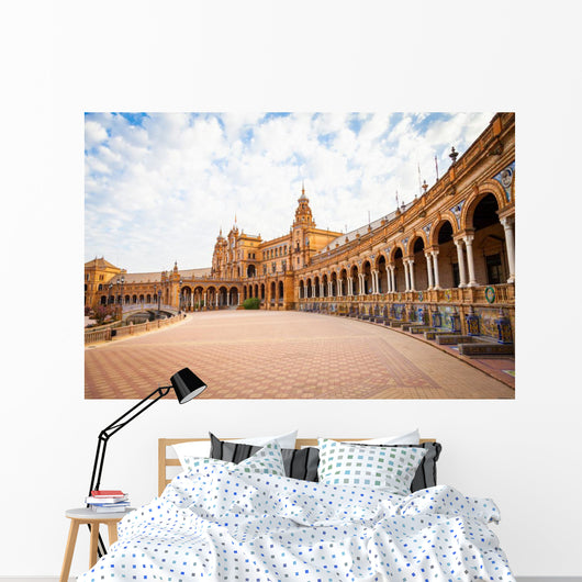 Seville Spain Square Wall Decal