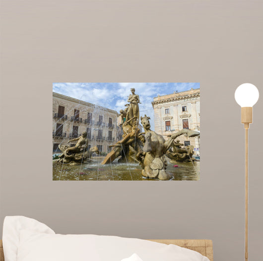 Fountain Of Ortigia Wall Decal