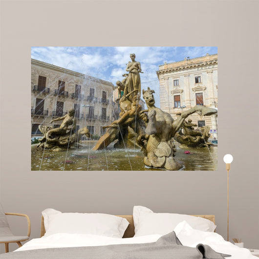 Fountain of Ortigia Wall Decal