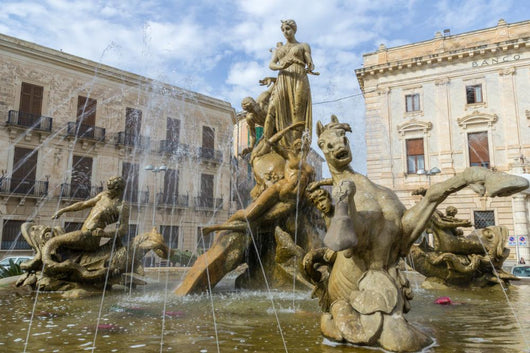 Fountain of Ortigia Wall Decal