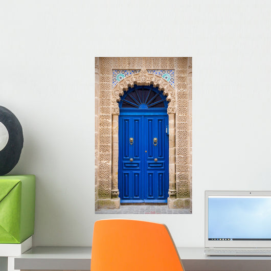 Blue Door Essaouira Morocco Wall Decal