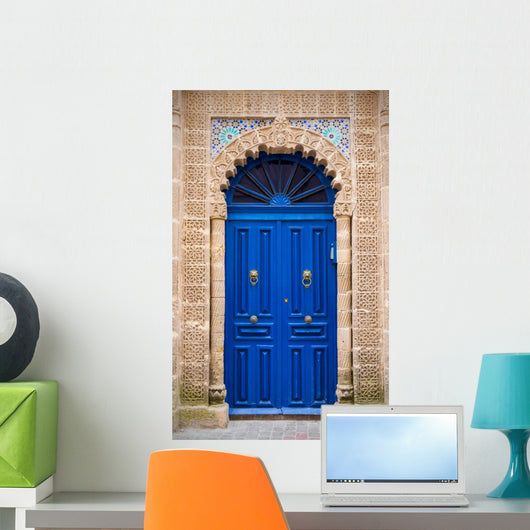 Blue Door Essaouira Morocco Wall Decal