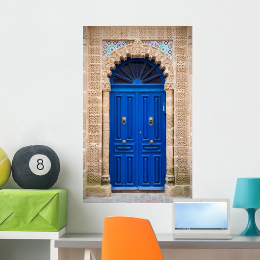 Blue Door Essaouira Morocco Wall Decal