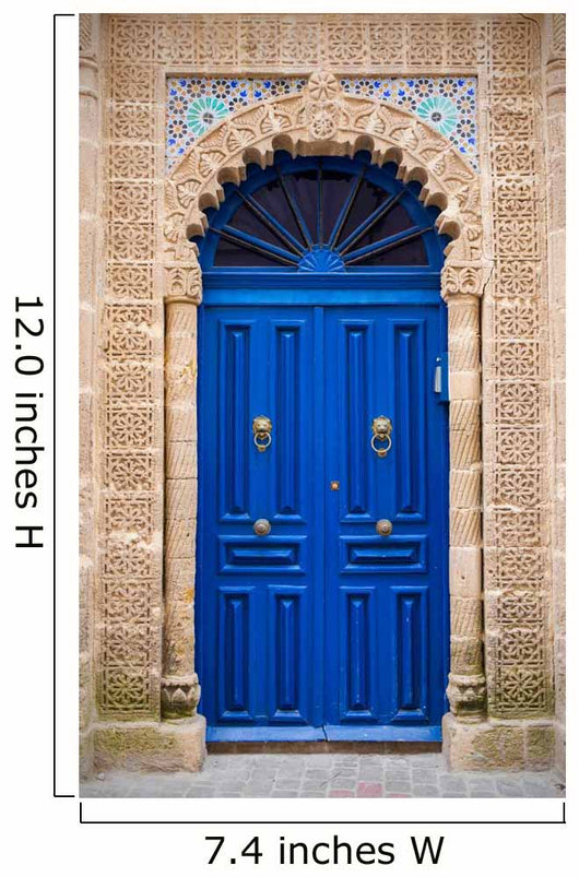 Blue Door Essaouira Morocco Wall Decal