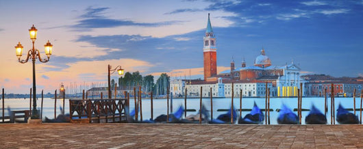 Panorama Venice Sunset Wall Decal