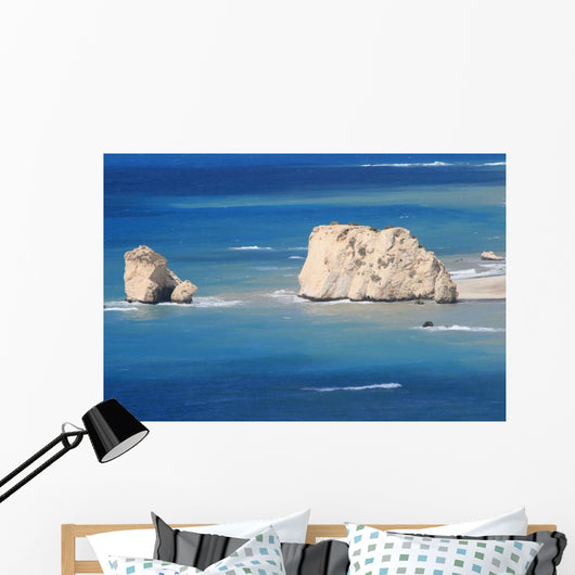 Cyprus Aphrodite's Rock Wall Decal