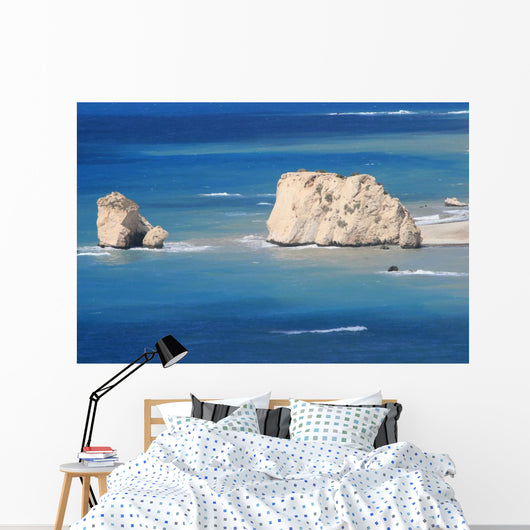 Cyprus Aphrodite's Rock Wall Decal