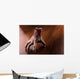 Bloody hand stands on the table Wall Decal