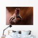Bloody hand stands on the table Wall Decal