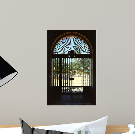 ornamental gate Wall Decal