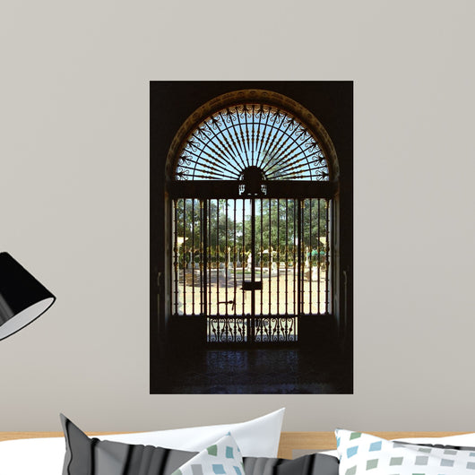 ornamental gate Wall Decal