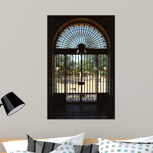 ornamental gate Wall Decal