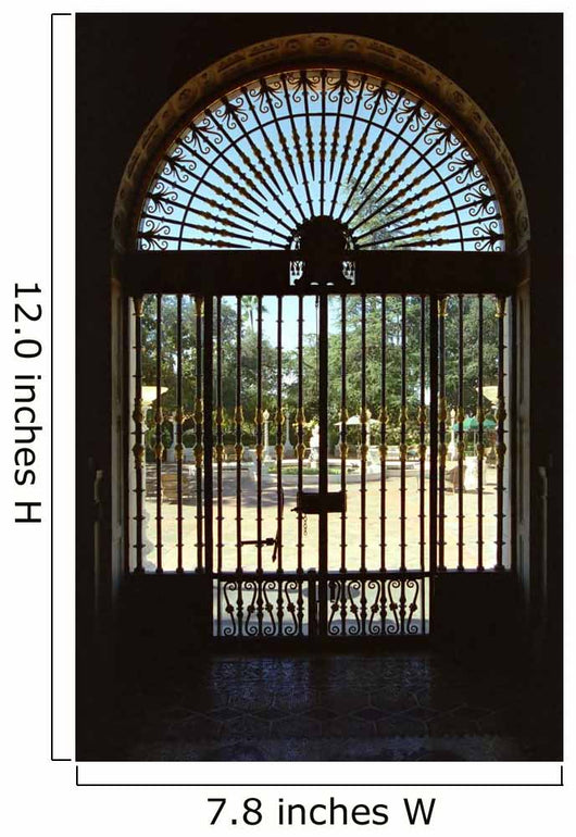 ornamental gate Wall Decal