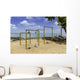Outside Gym Beach Fortaleza Wall Decal