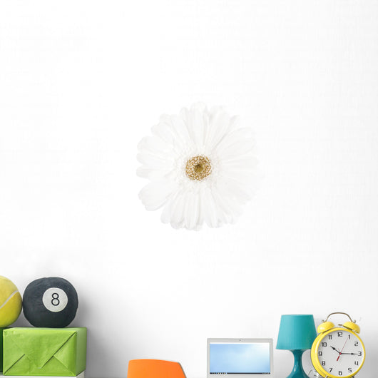 White on white Wall Decal