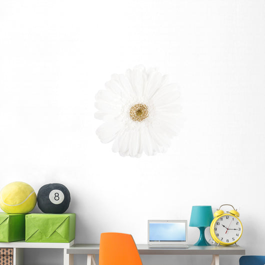 White on white Wall Decal