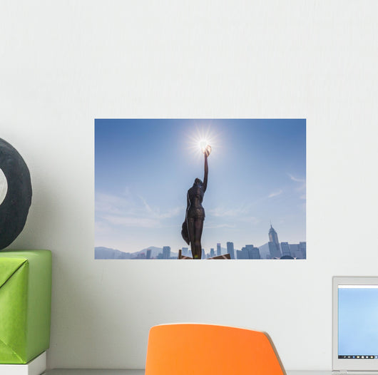 Avenue of the Stars landmark of Hong Kong, China. Wall Decal