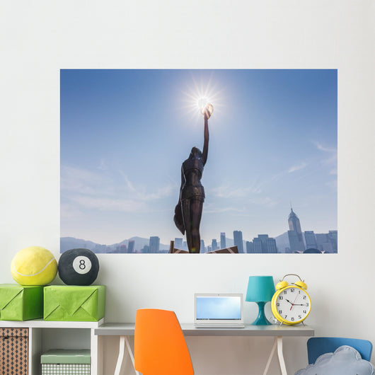 Avenue of the Stars landmark of Hong Kong, China. Wall Decal