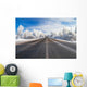 Winter Rural Landscape Wall Decal