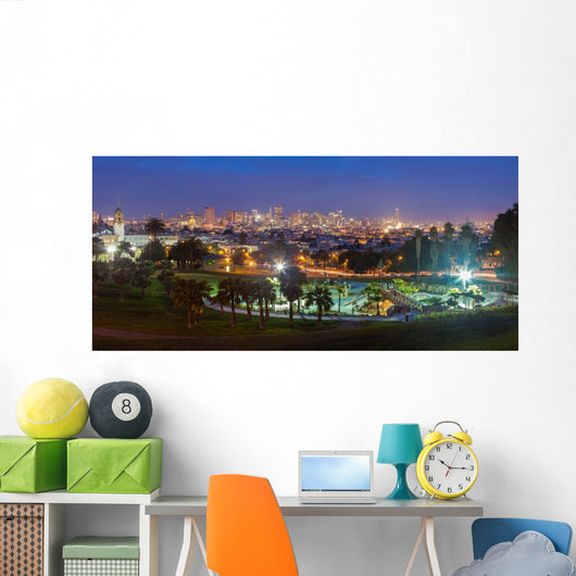 Dolores Park Night Wall Decal