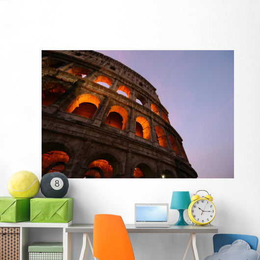 Alba Roma Il Colosseo Wall Decal