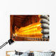 Reclining Golden Buddha Wat Wall Decal