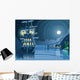 Nocturnal Adventure Island Wall Decal