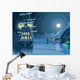 Nocturnal Adventure Island Wall Decal