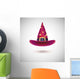 Red Witch Hat for Wall Decal